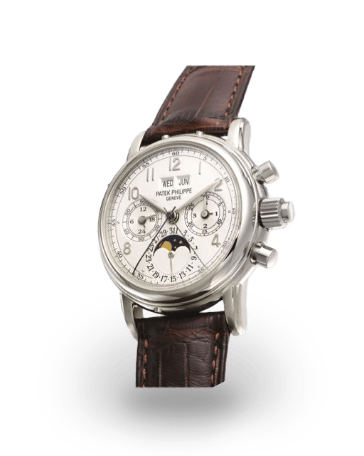 Patek Philippe Perpetual Calendar SplitSeconds Chronograph White Gold