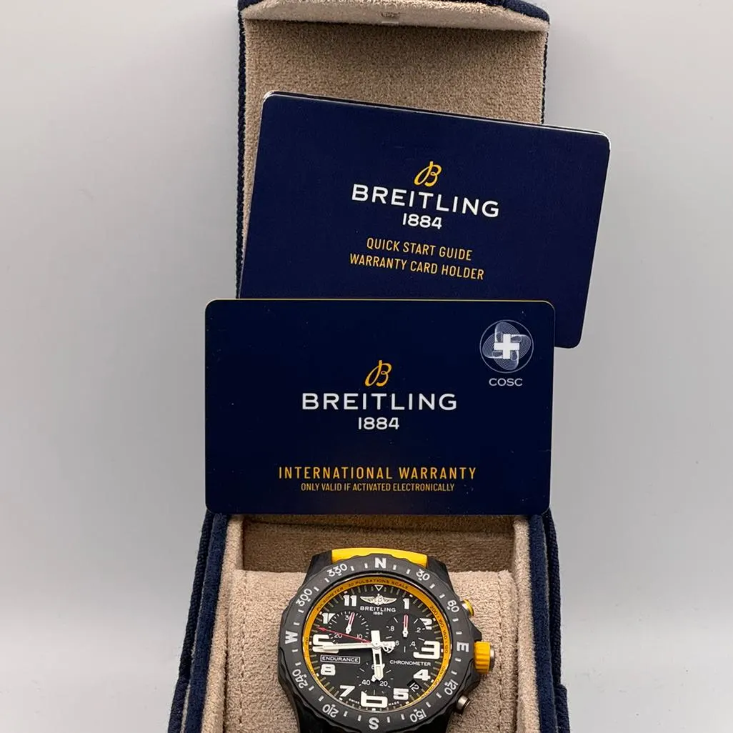 Auction: 2024 Breitling Endurance Pro Yellow X82310A41B1S1 | Bezel