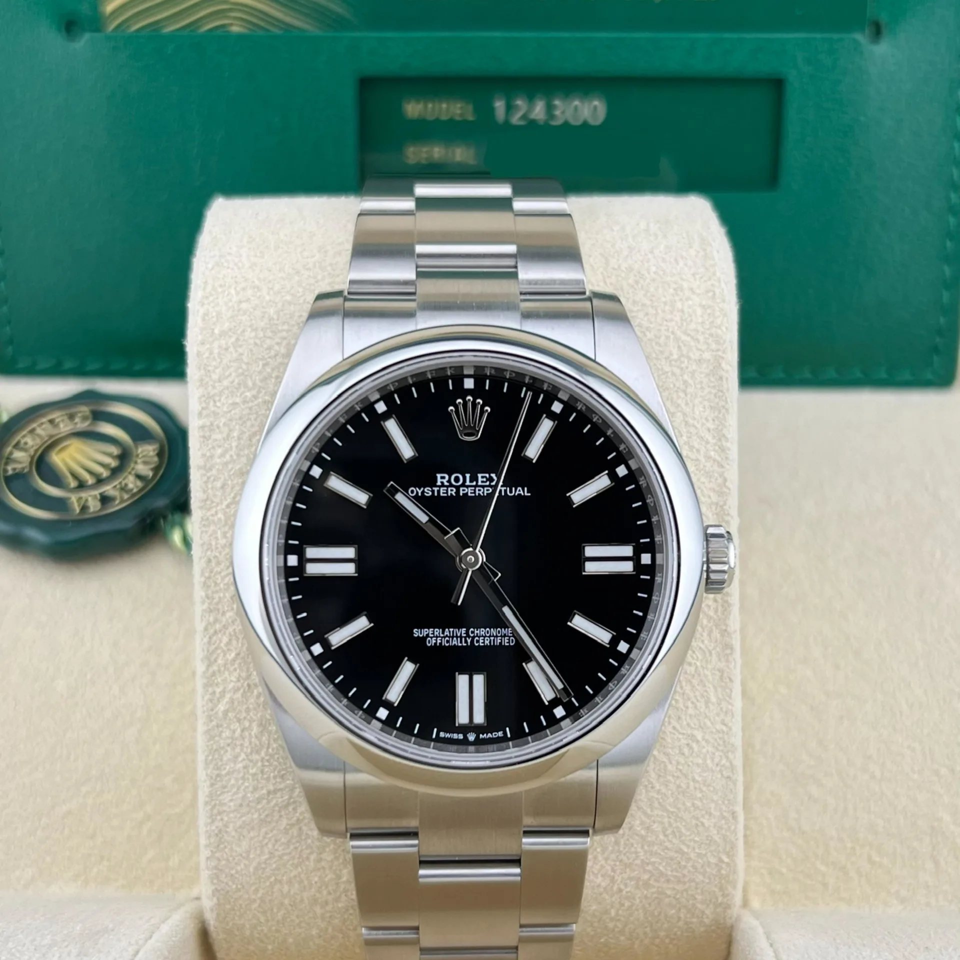 2025 Rolex Oyster Perpetual 41 Black 124300-0002 Listing Image