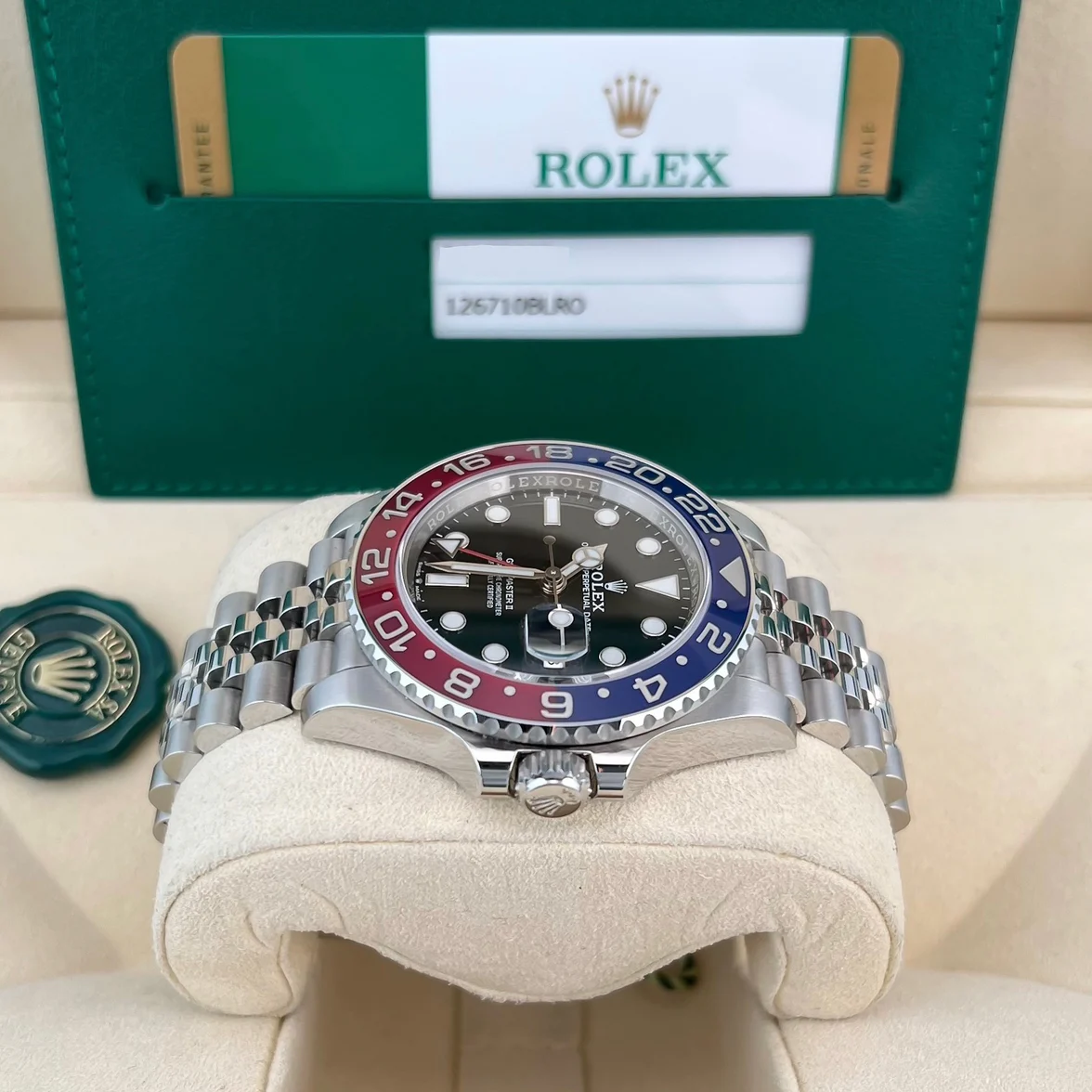 2020 Rolex GMT-Master II "Pepsi" / Jubilee 126710BLRO-0001 Listing Image 3