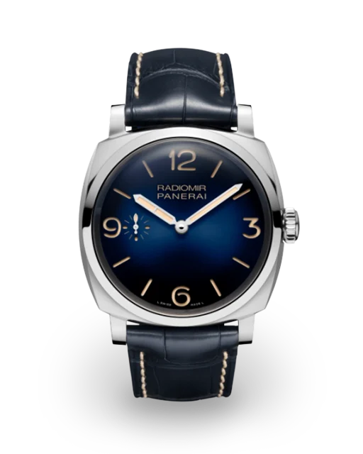 Panerai Radiomir 1940 47 3 Days Stainless Steel / Blue / Mediterraneo PAM00932  Model Image