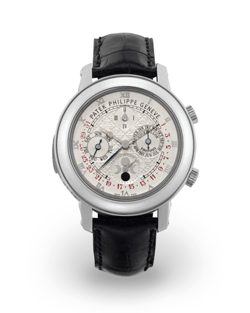 Silver Dial Patek Philippe Grand Complications Watches | Bezel