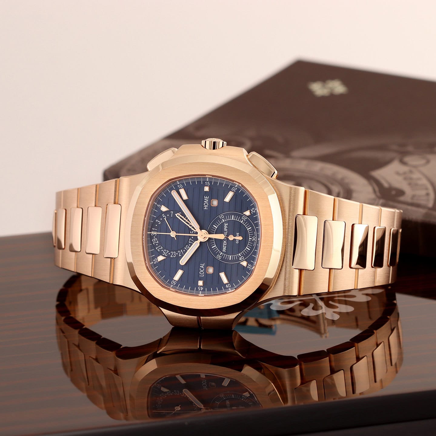 Patek Philippe Unveils the Nautilus Chronograph Ref. 5990/1R in Rose Gold