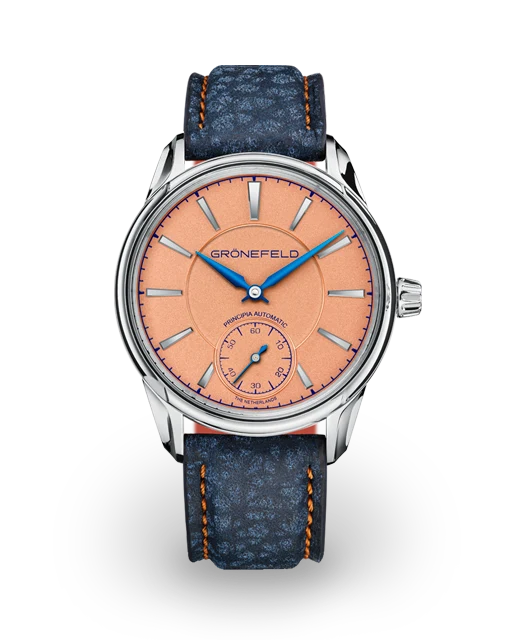 Grönefeld 1941 Principia 39 Steel / Salmon / Strap 1941 Principia  Model Image