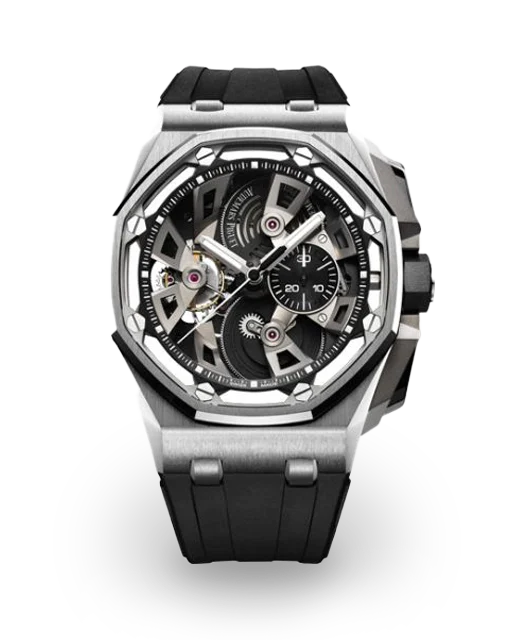 Audemars Piguet  Royal Oak Offshore Tourbillon Chronograph 45 - Offshore 25th Anniversary - Limited to 50 Pieces 26421ST.OO.A002CA.01  Model Image