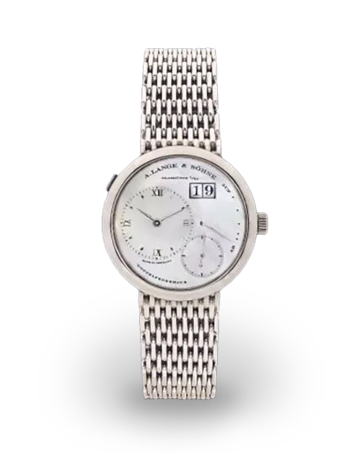 A. Lange & Söhne Lange 1 White Gold MOP / Bracelet 160.029 Model Image