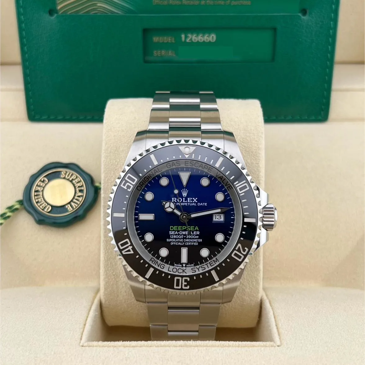 2020 Rolex Sea-Dweller Deepsea D-Blue "James Cameron" 126660-0002 Listing Image 3