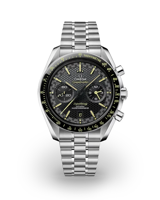 Omega Speedmaster Super Racing Master Co-Axial Steel / Black / Bracelet 329.30.44.51.01.003  Model Image