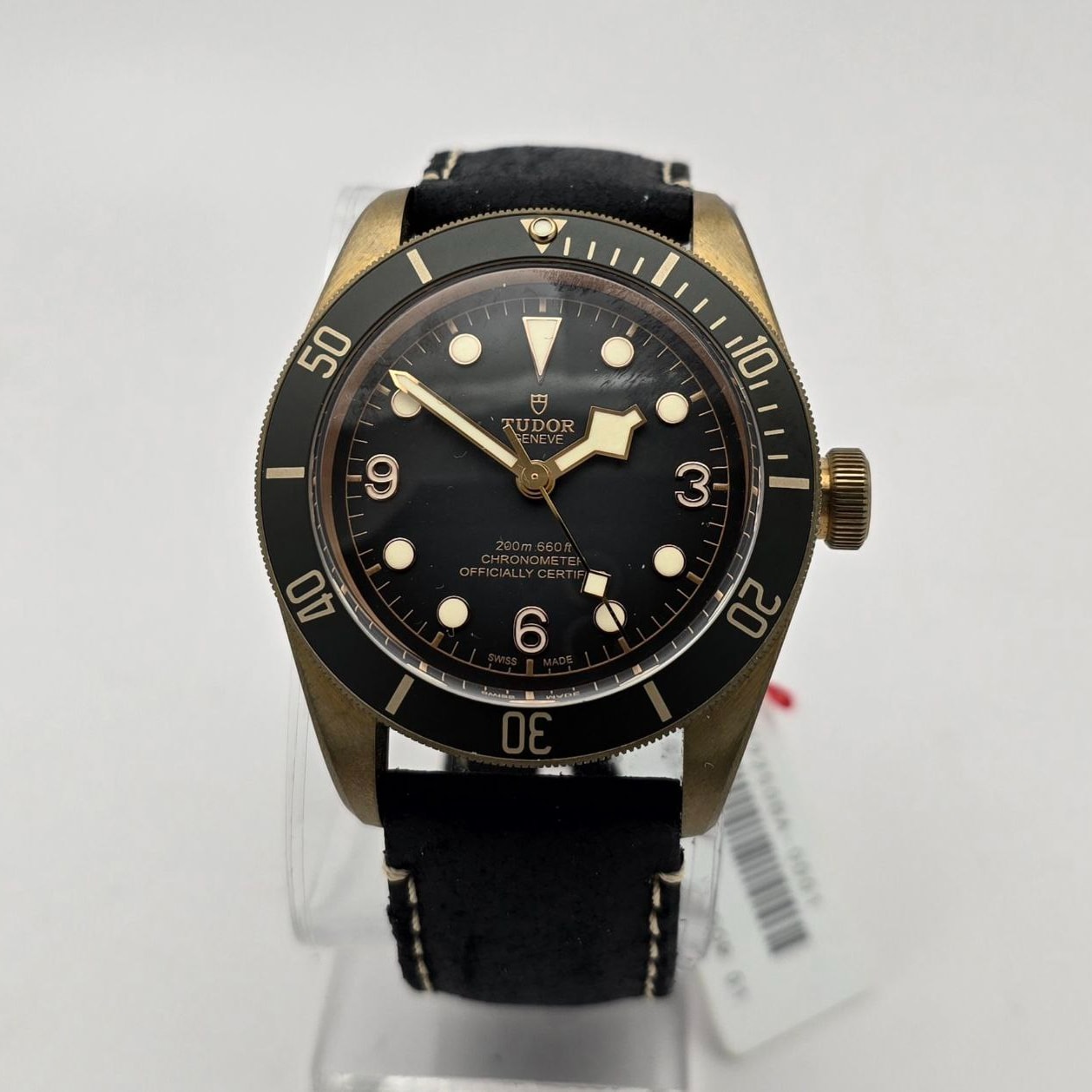 TUDOR BLACKBAY BRONZE M79250BA-0001 革ベルト Black Bay Bronze Leather Strap Watch M79250BA-0001 | REEDS Jewelers