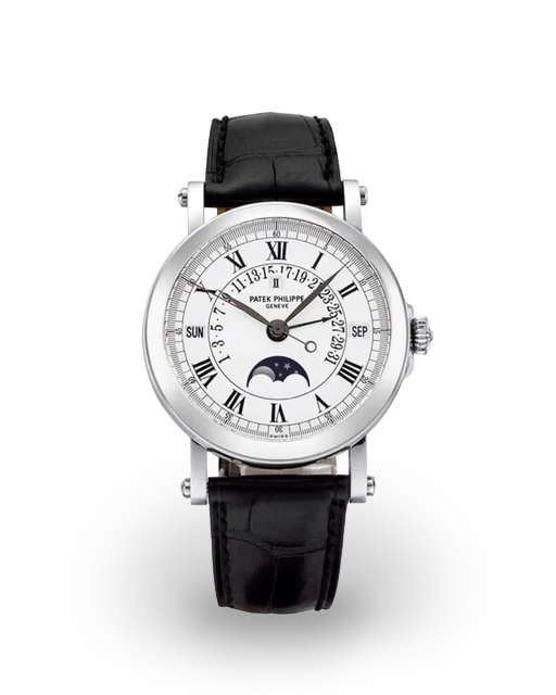 Patek Philippe Retrograde Perpetual Calendar White Gold / White 5059G  Model Image