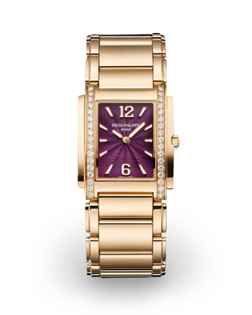 Patek Philippe Twenty~4 Manchette Rose Gold / Purple 4910/1201R-010  Model Image