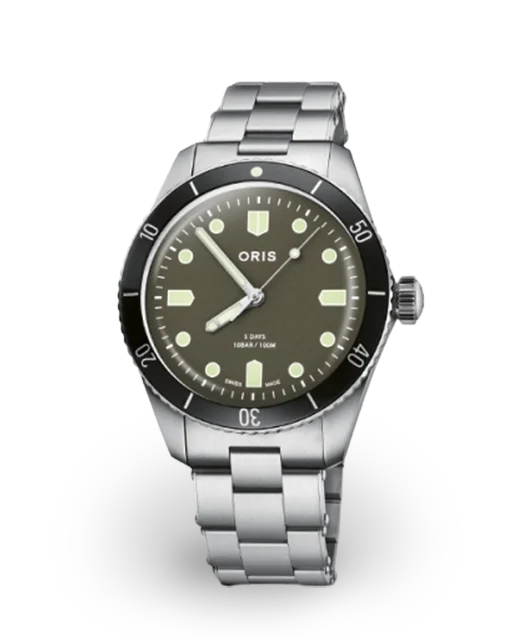 Oris Divers Hodinkee Calibre 400 Limited Edition 01 400 7774 4087-Set  Model Image