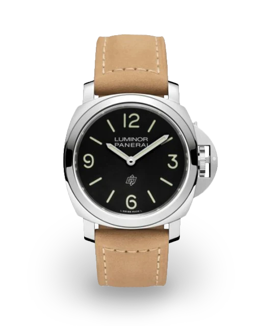 Panerai Luminor Base 44 Logo 3 Days Stainless Steel / Black PAM01086  Model Image