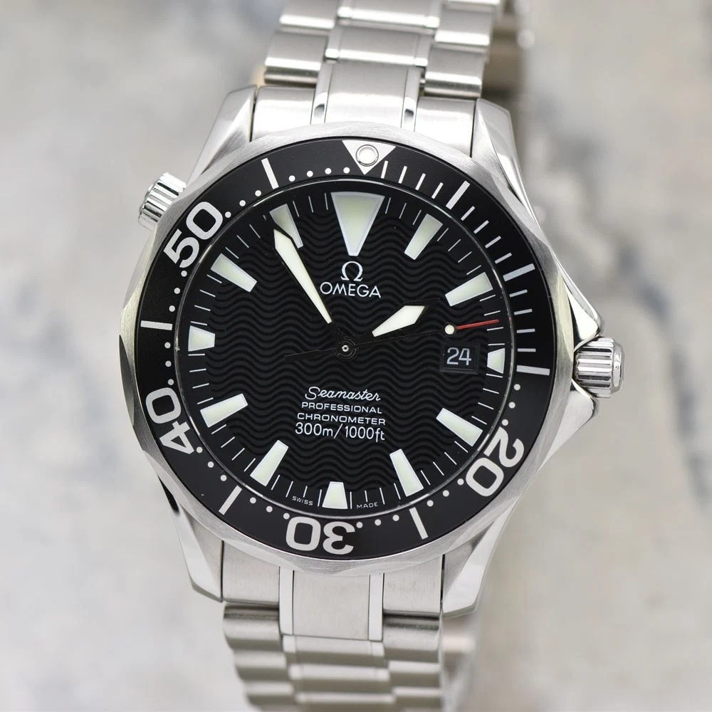 Omega Seamaster Diver 300M Automatic 41 Steel Black Bracelet