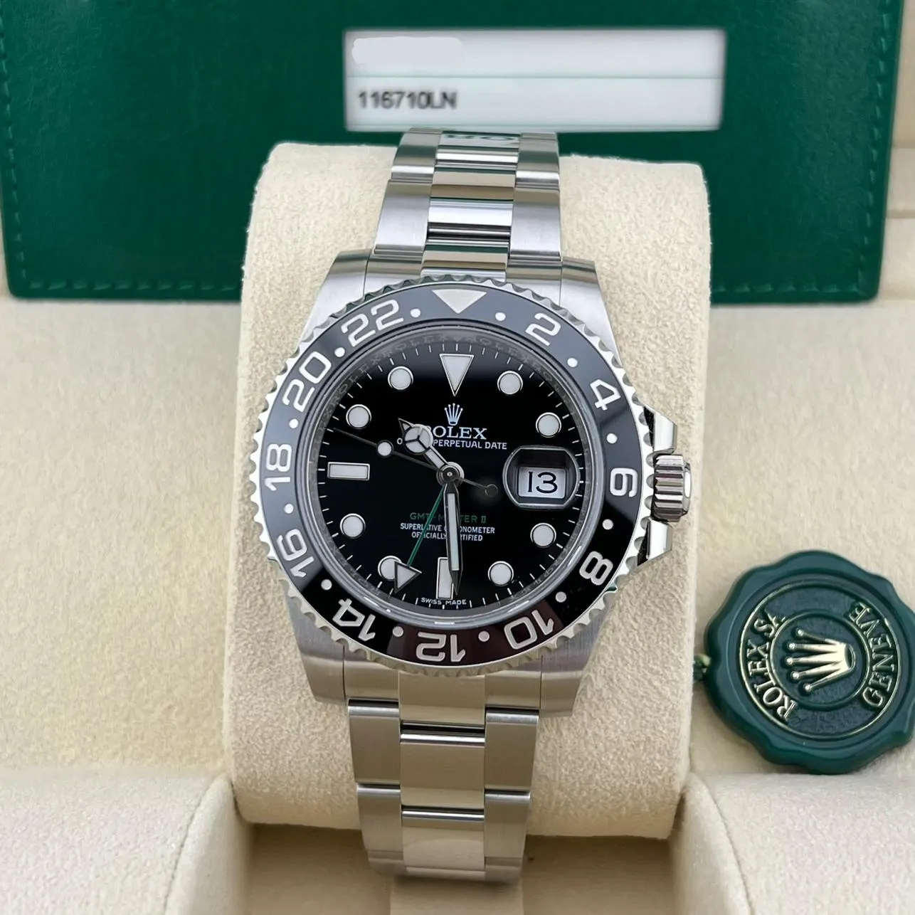 2014 Rolex GMT-Master II / Black 116710LN-0001 Listing Image 2
