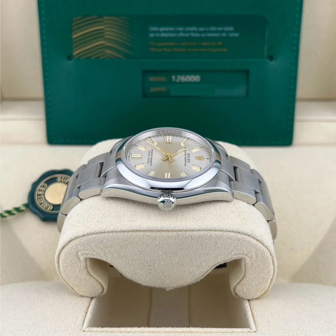 2024 Rolex Oyster Perpetual 36 Silver 126000-0001 Listing Image 5
