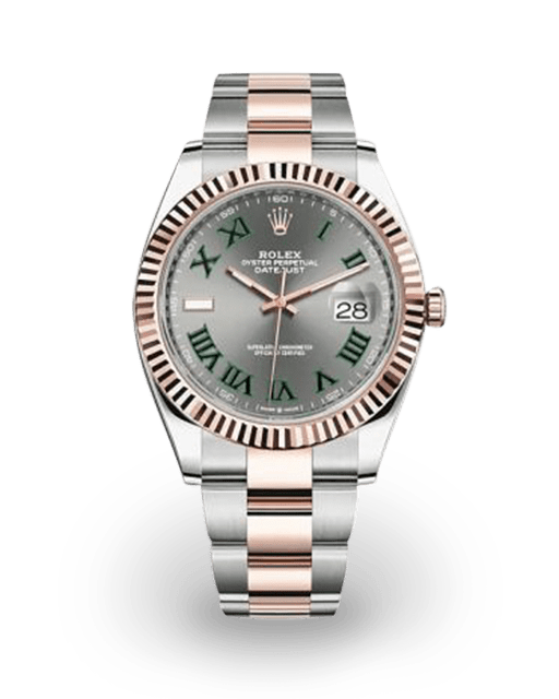 Datejust 41 2025 green roman numerals