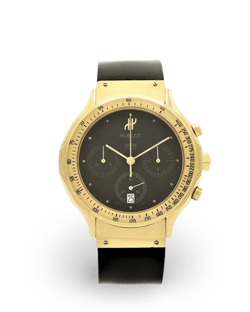 Black Dial Hublot MDM Watches | Bezel
