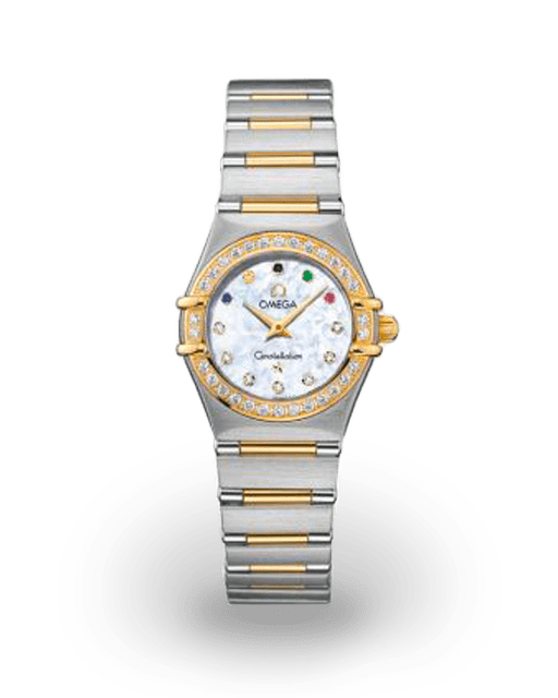 Omega Constellation Quartz 22.5 Stainless Steel / Yellow
