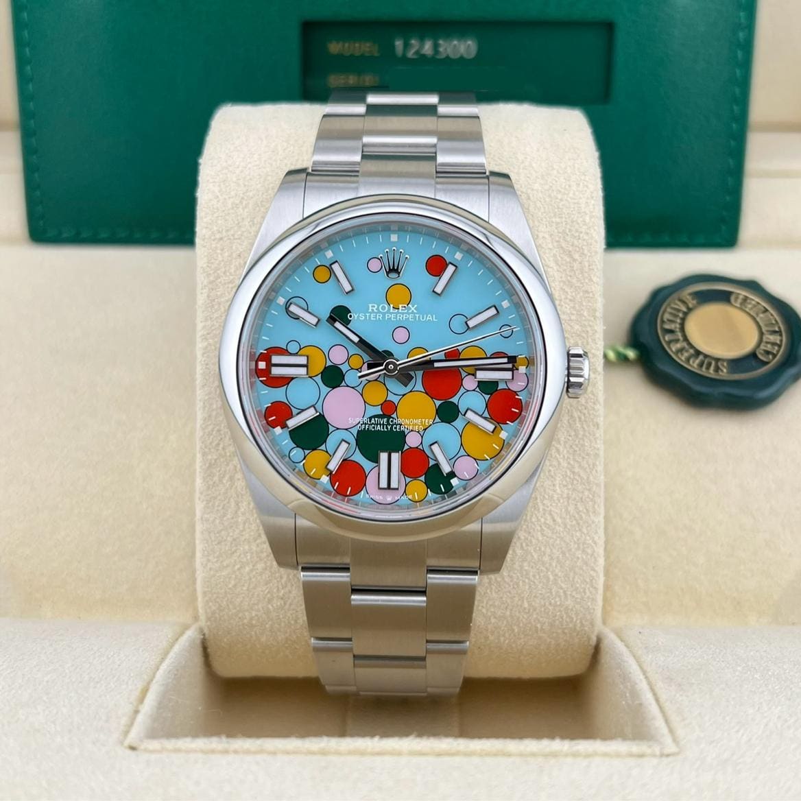 Auction: 2024 Rolex Oyster Perpetual 41 Celebration-Motif