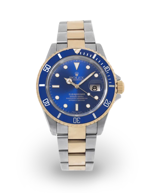 Rolex Submariner Date Two-Tone / Blue / SuperLuminova 16613  Model Image