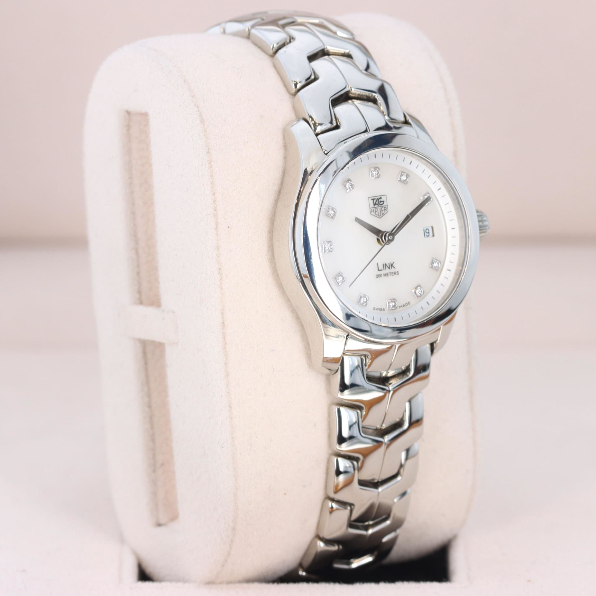 Tag Heuer Link Quartz 27 Steel / MOP WJF1317.BA0572 Watches