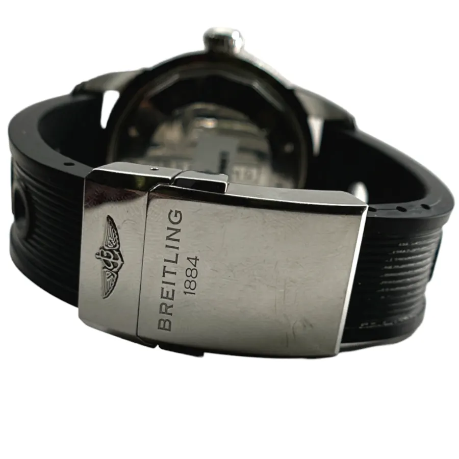 Breitling Superocean Heritage 46 Steel / Green / Black / Rubber A17320Q5/B868 Listing Image 6