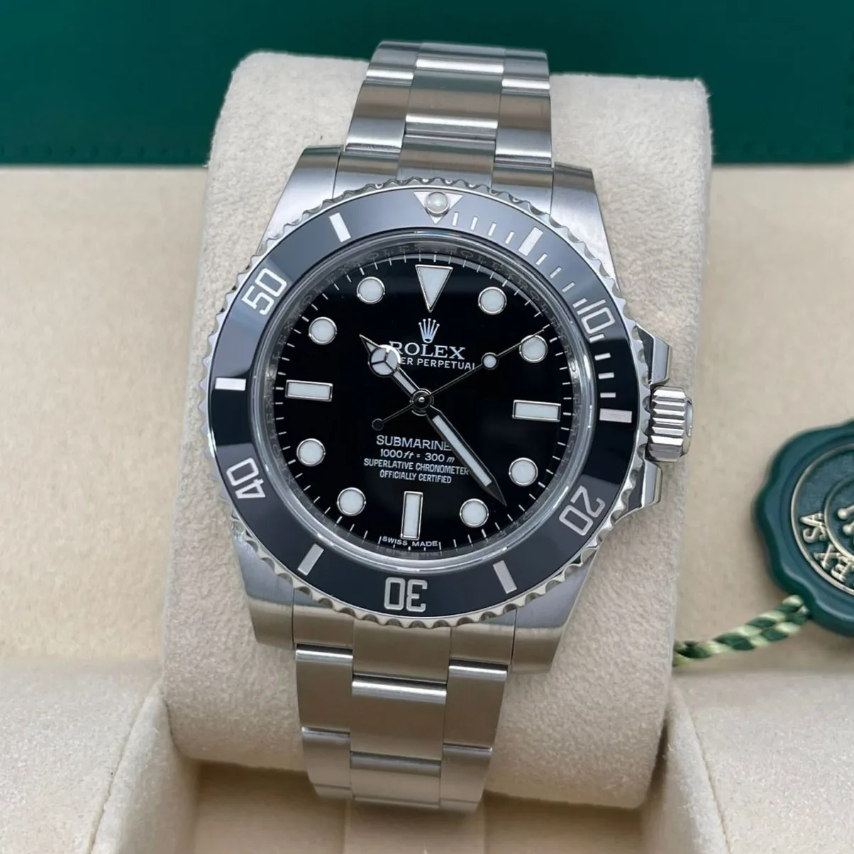 2016 Rolex Submariner No Date 114060 Listing Image