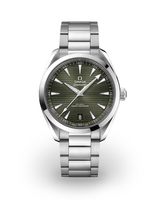 Omega Seamaster Aqua Terra 150M Master Chronometer 41 Stainless Steel / Green / Bracelet 220.10.41.21.10.001  Model Image