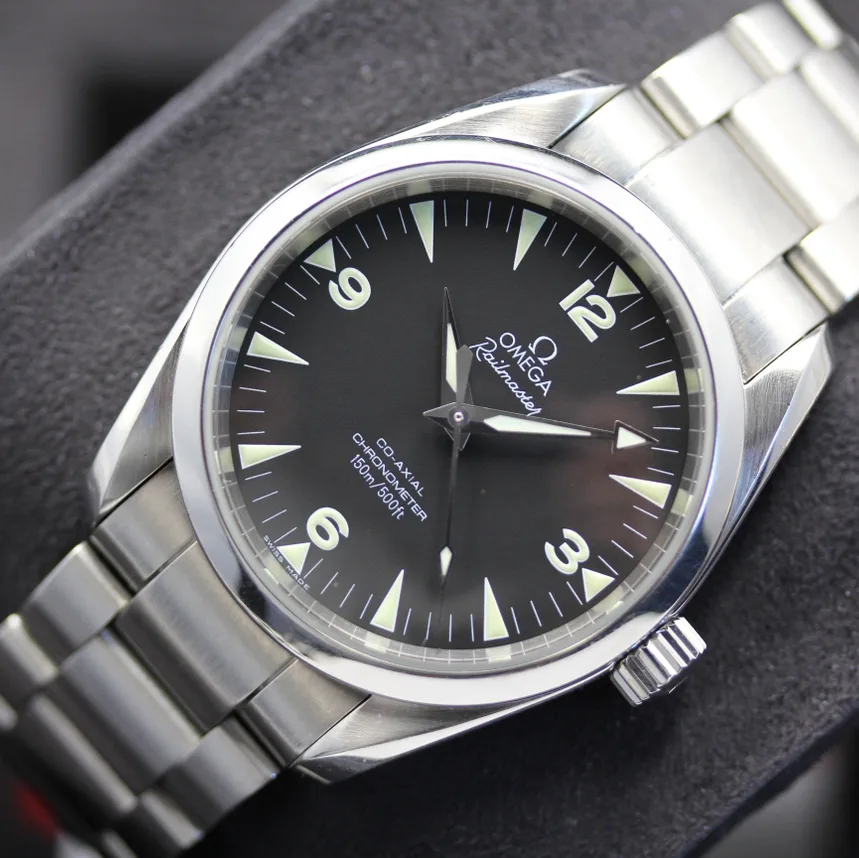 2008 Omega Seamaster Aqua Terra 150M Co-Axial 36.2 Railmaster / Bracelet 2504.52.00