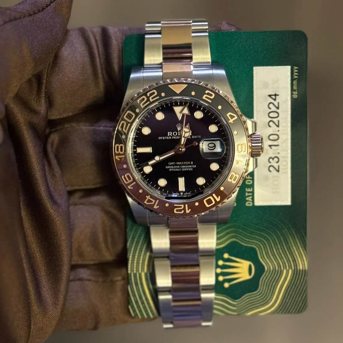 2024 Rolex GMT-Master II "Root Beer" 126711CHNR-0002