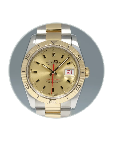 Rolex Datejust Turn-O-Graph 36 Two-Tone / Champagne / Oyster 116263  Model Image