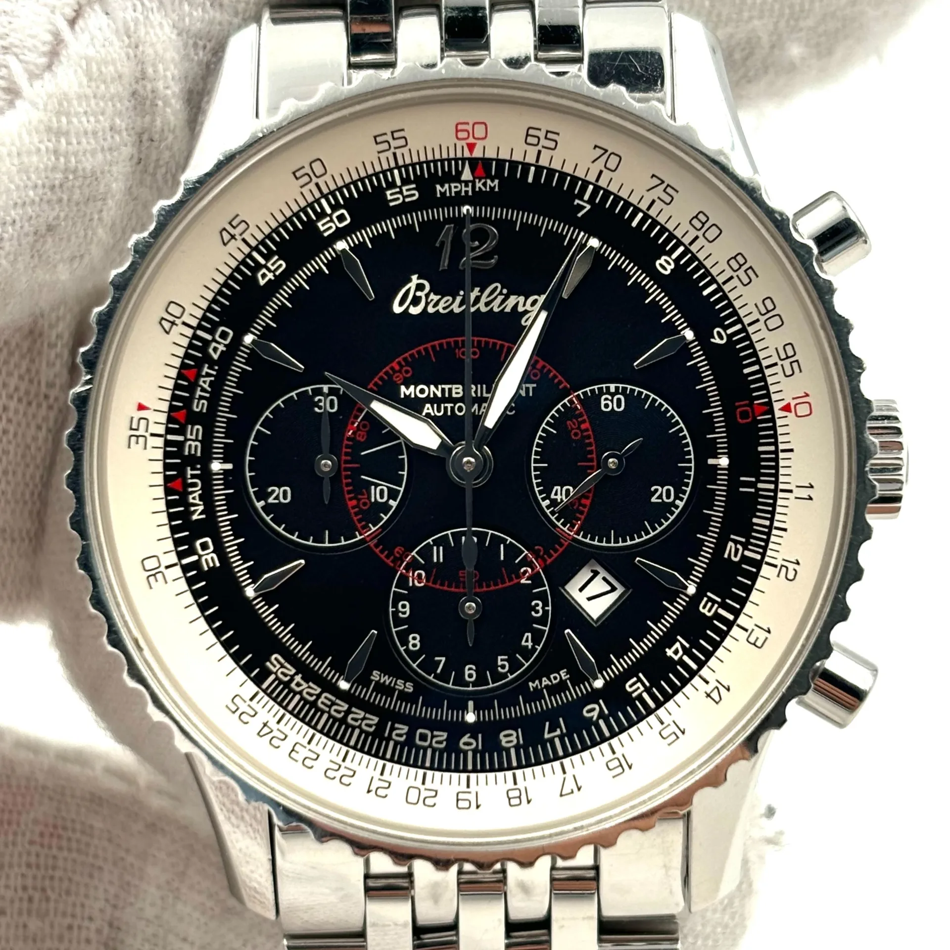 Auction: 2012 Breitling Montbrillant Navitimer Chronograph 38