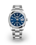 Datejust 36 Steel / Smooth / Blue Fluted-Motif / Oyster Avatar Image