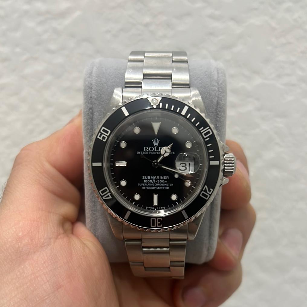 Rolex Submariner Date Tritium 16610 Watches Bezel