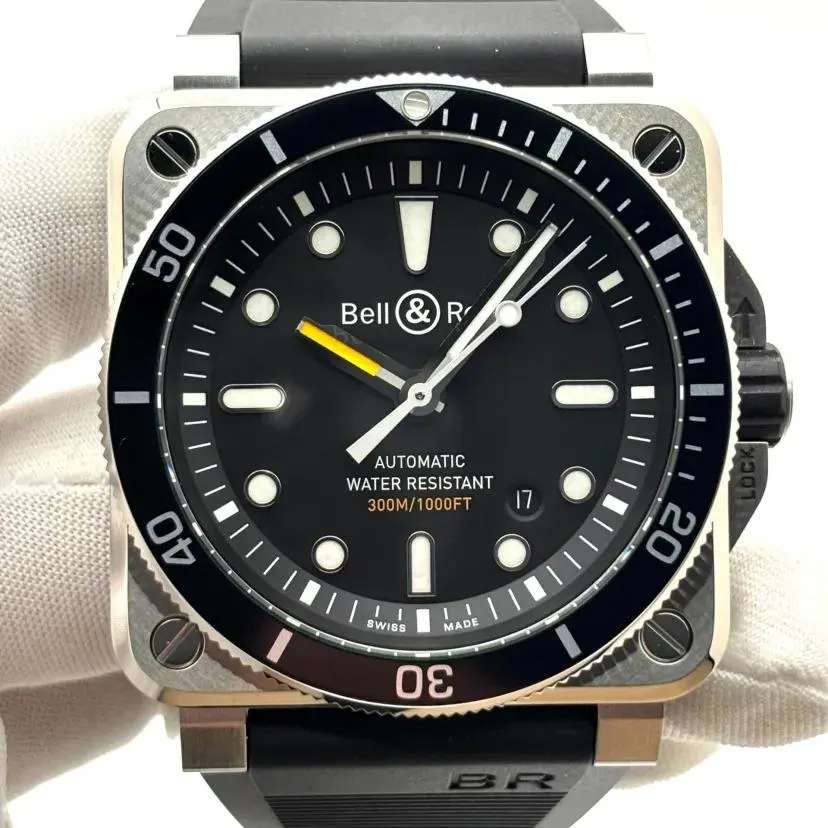 2024 Bell & Ross BR 03-92 Diver Stainless Steel / Black BR0392-D-BL-ST/SRB