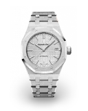 Royal Oak 37 Frosted White Gold / Silver Avatar Image