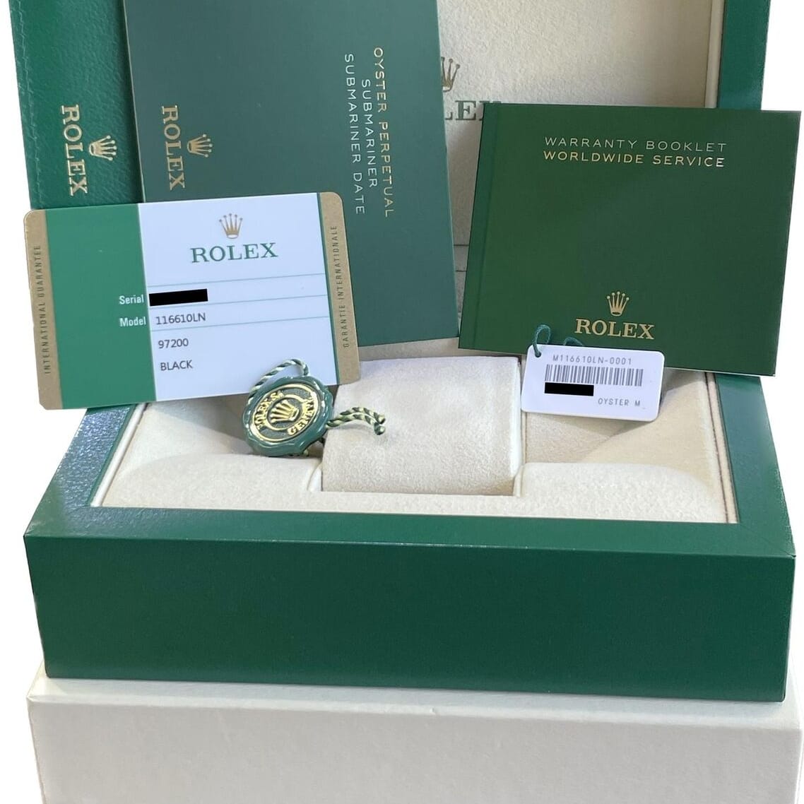 Rolex Submariner Date 2020, 24108S, 116610LN