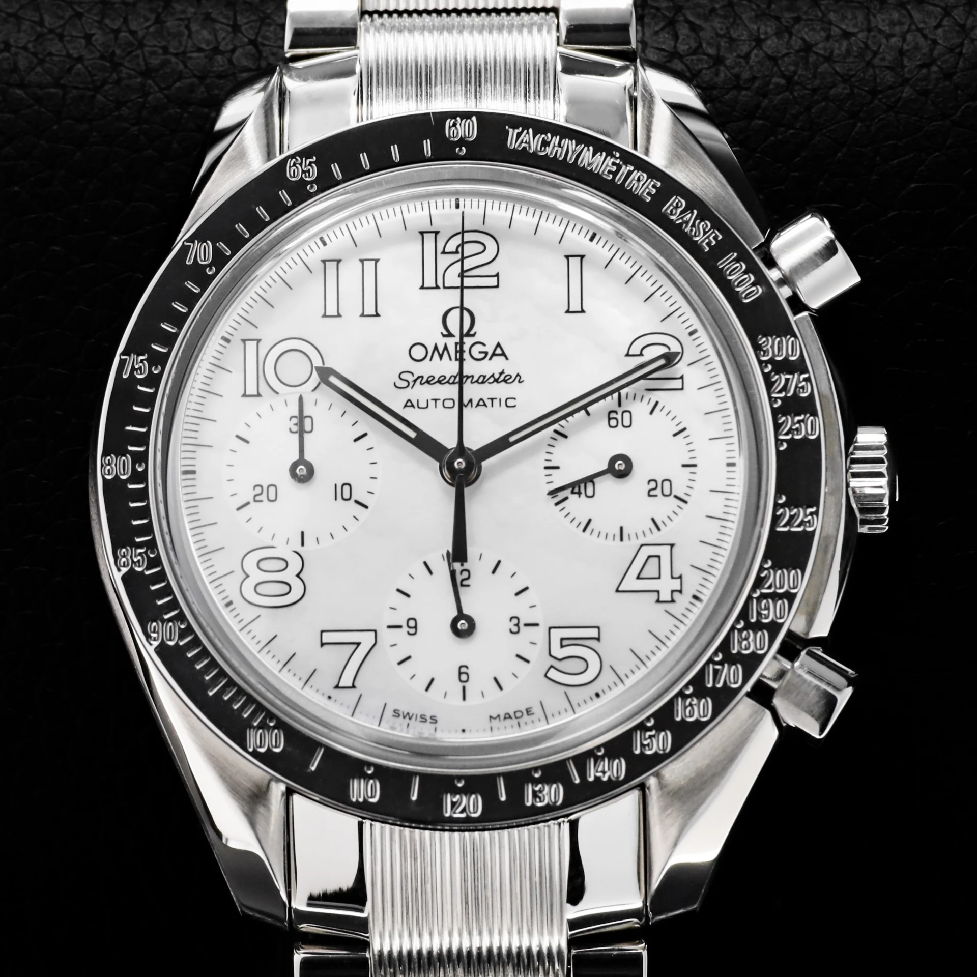 2007 Omega Speedmaster Reduced Steel / MOP / Arabic / Bracelet 3534.70.00