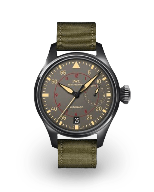 Montre IWC Pilote Boîtier Acier D'origine - Modèle Type 5000 - Occasion En Très Bon état