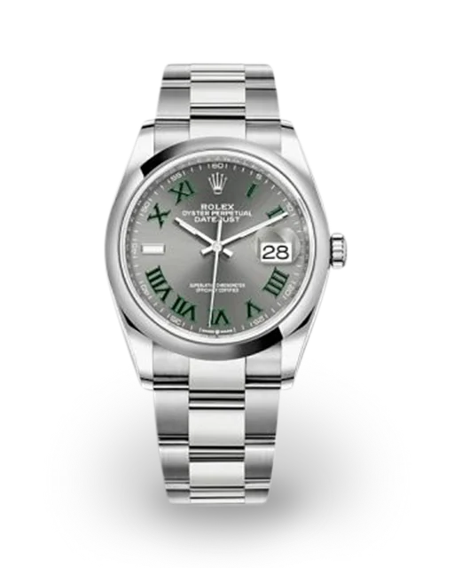 Rolex Datejust 36 "Wimbledon" / Smooth / Oyster 126200-0018  Model Image