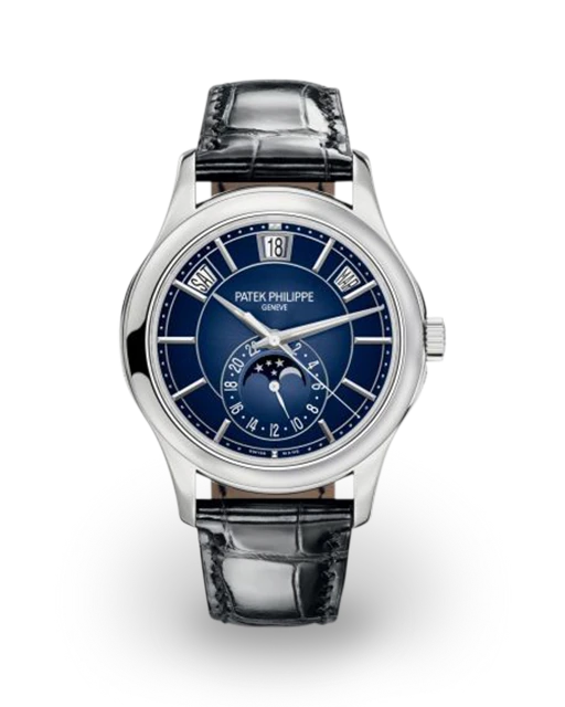 Patek Philippe Annual Calendar White Gold / Blue 5205G-013  Model Image