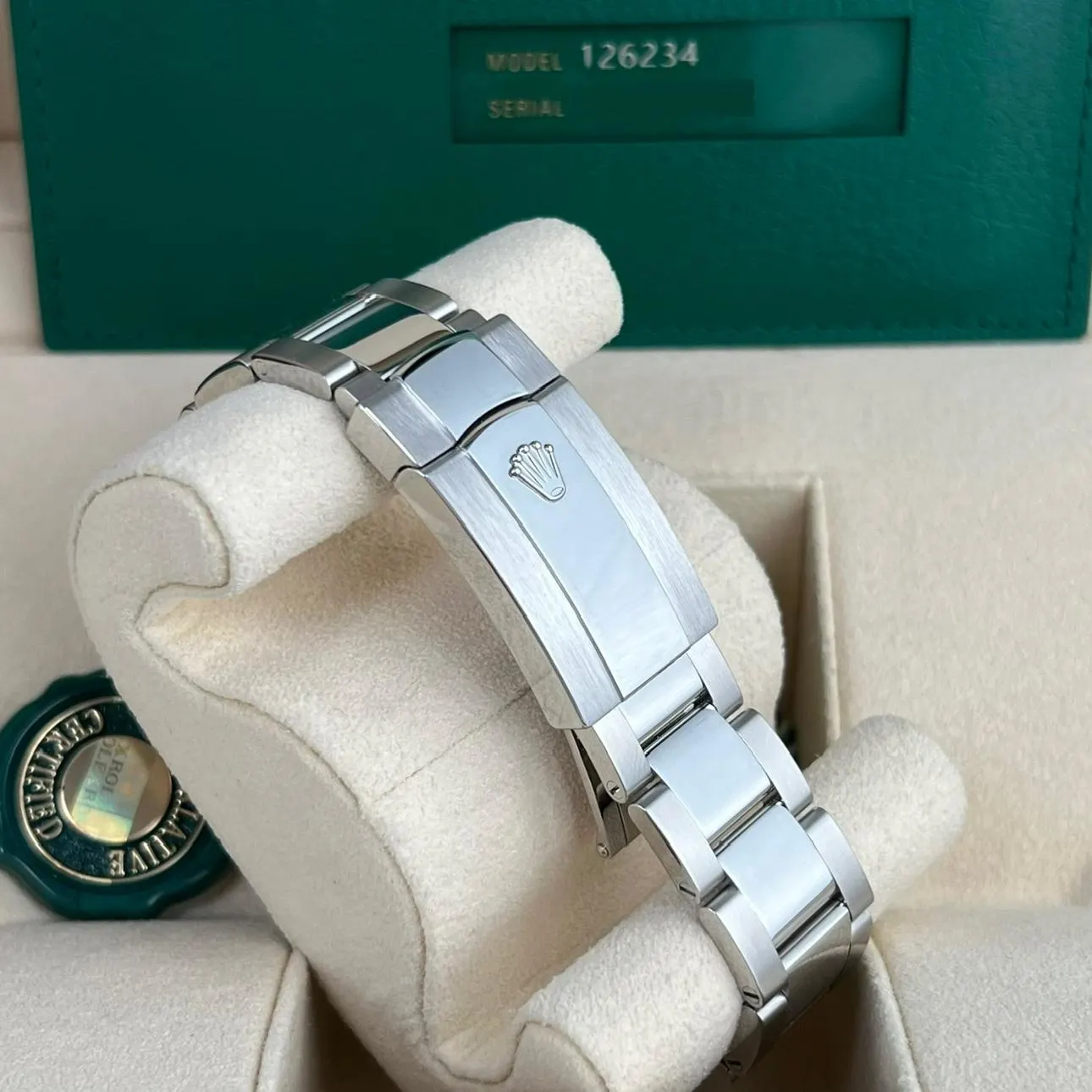 2022 Rolex Datejust 36 Fluted / Blue / Oyster 126234-0018