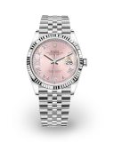 Datejust 36 Fluted / Pink / Diamond-Set Roman / Jubilee Avatar Image