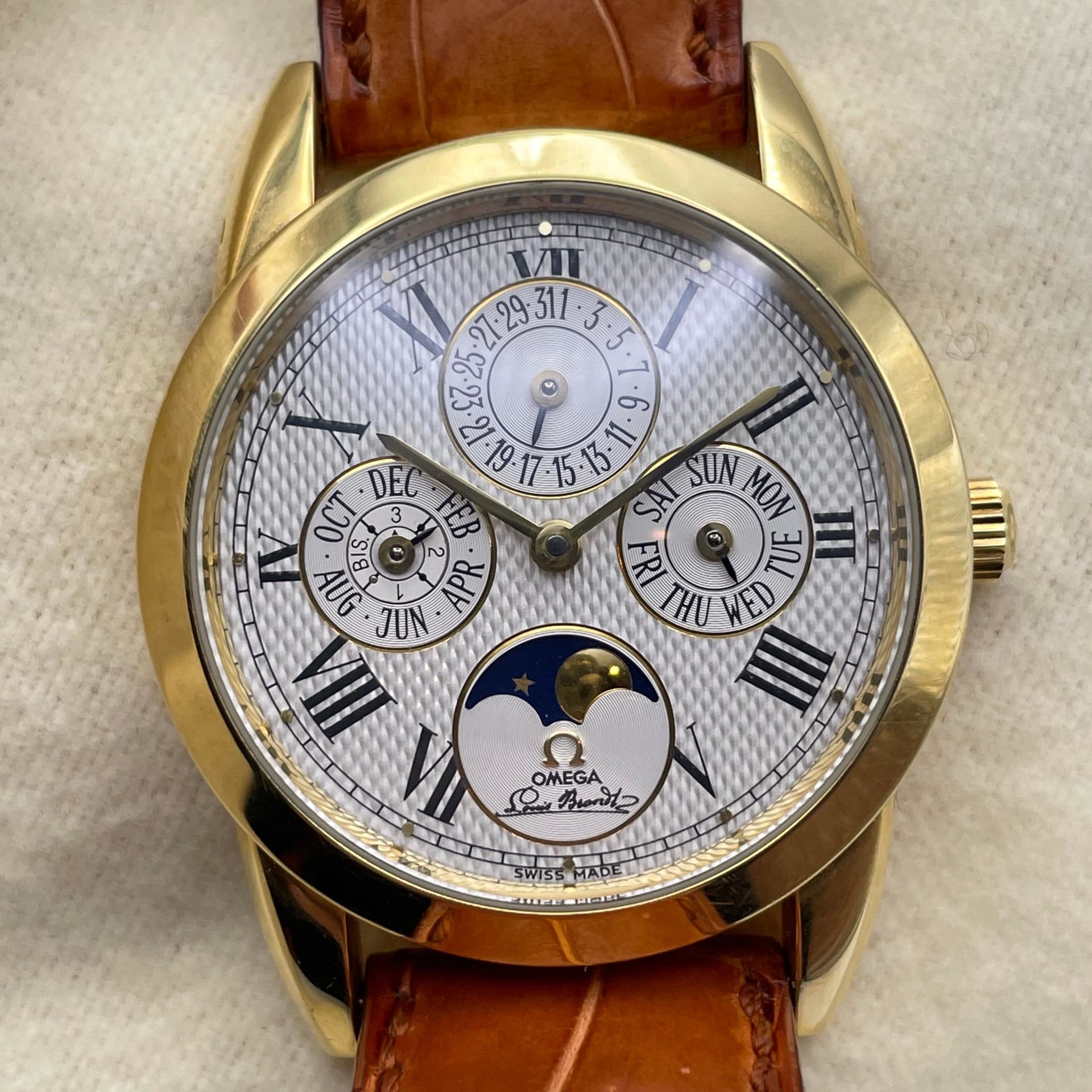 Vintage Watch: Louis Brandt II De Luxe - Perpetual Calendar BA 175.0302