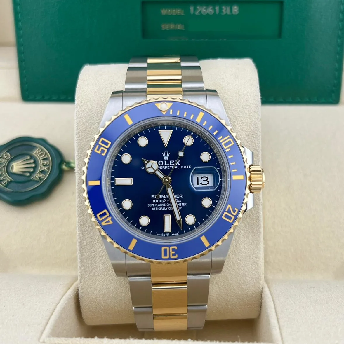 2022 Rolex Submariner Date 41 "Bluesy" 126613LB-0002 Listing Image 1