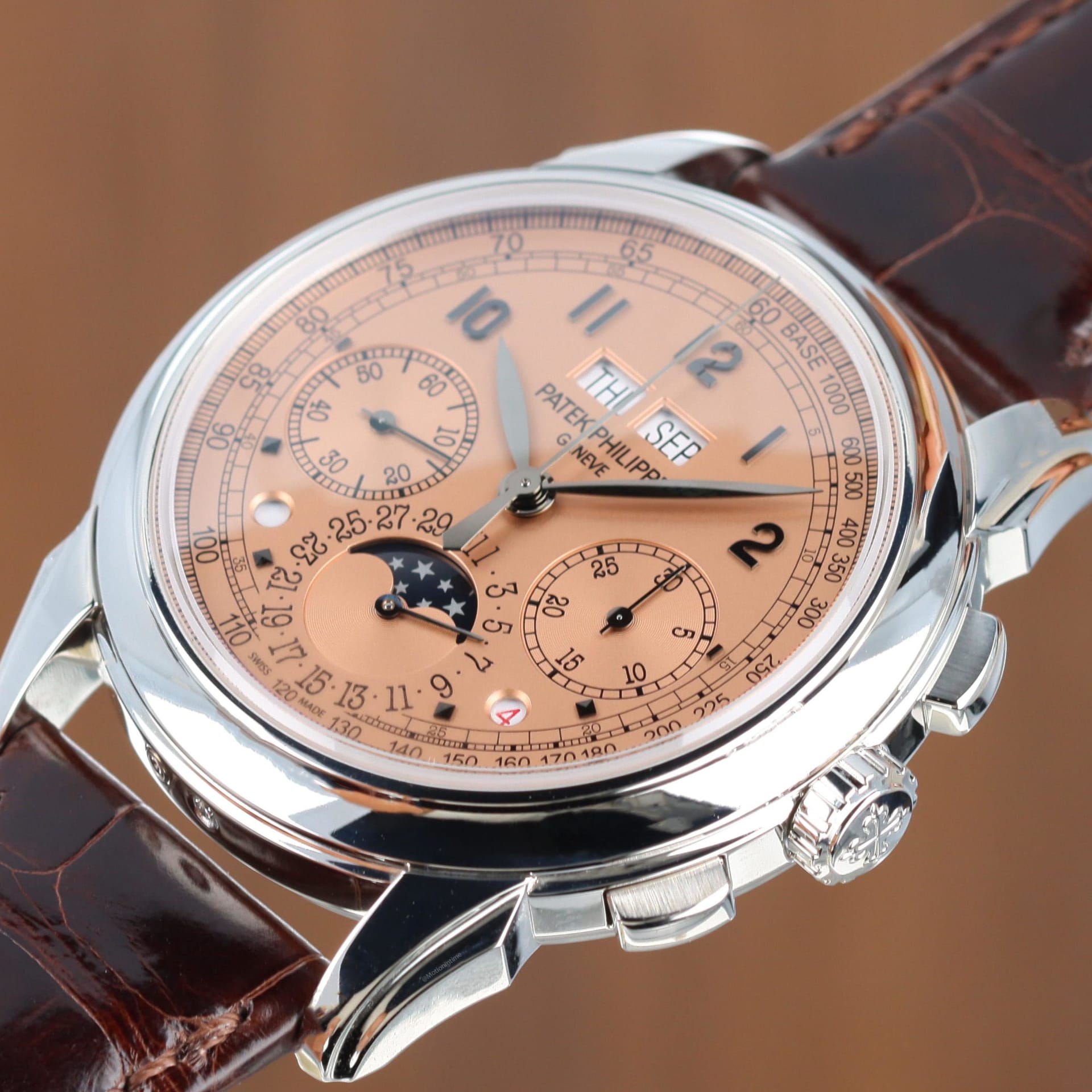 Patek Annual Calendar Salmon Patek Philippe Annual Calendar Salmon