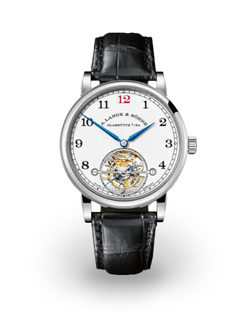 A. Lange & Söhne 1815 Tourbillon Platinum / Enamel 730.079 Model Image