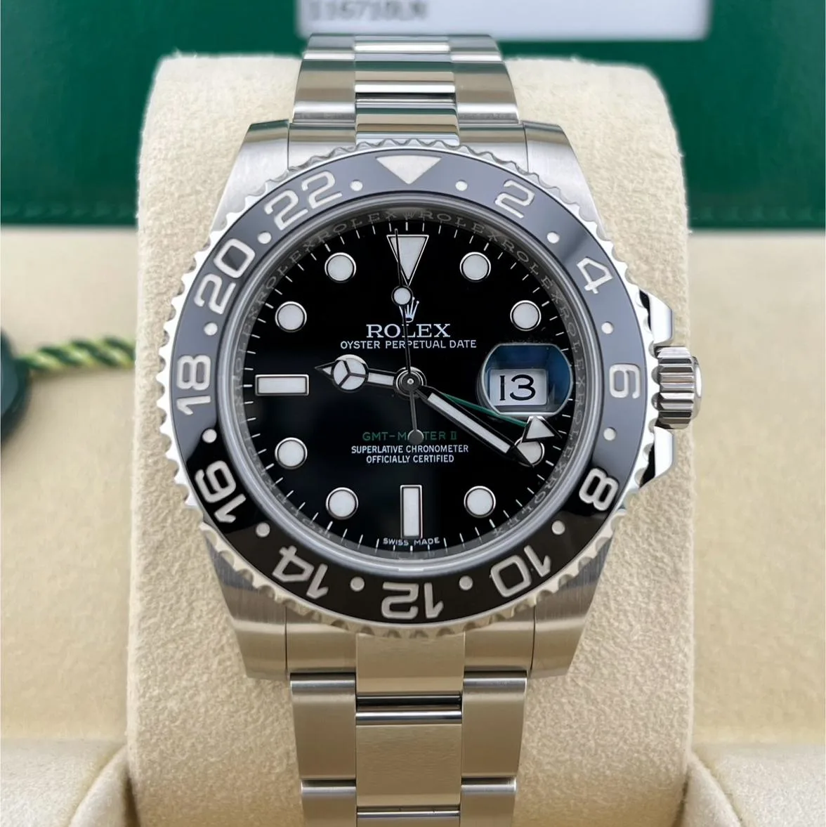 2017 Rolex GMT-Master II / Black 116710LN-0001 Listing Image 1