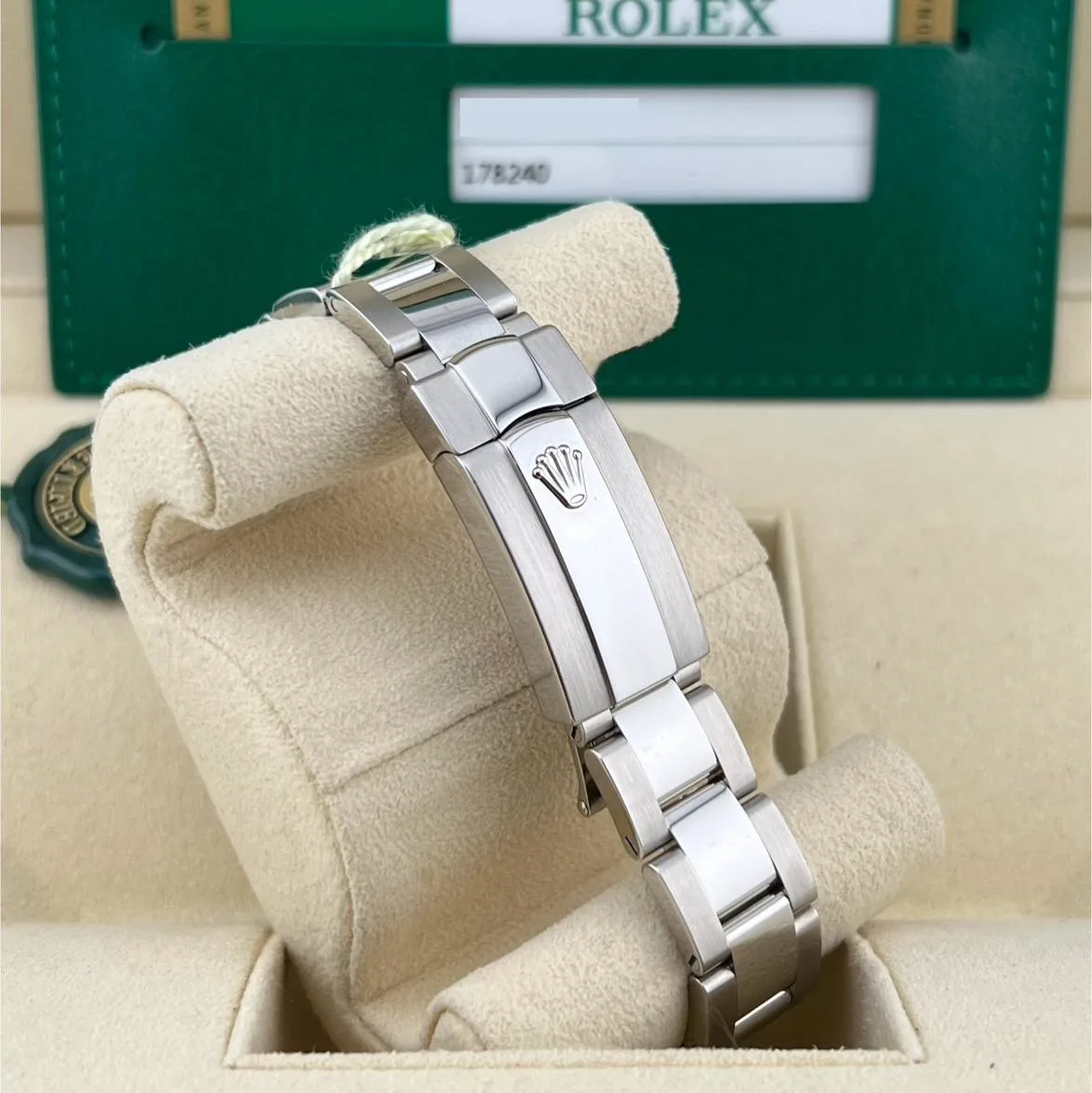 2015 Rolex Datejust 31 Steel / Smooth / SIlvered / Roman / Oyster 178240-0006 Listing Image 6